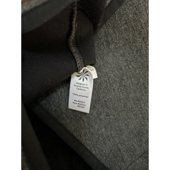 Women’s Grey Athleta Zip-Up Athletic Jacket Zippered Pockets Size XS - Picture 7 of 7